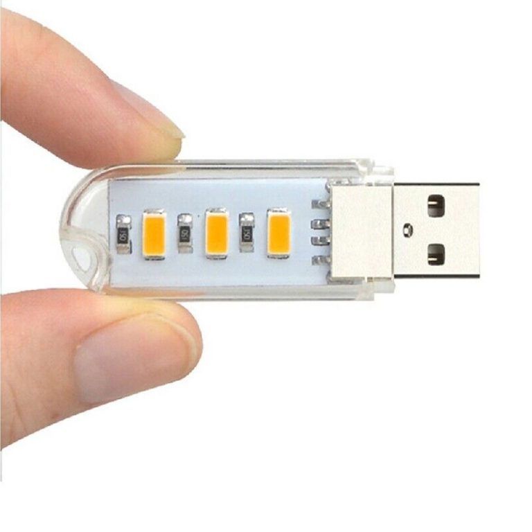 ODP 0153 Mini USB LED white