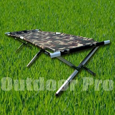 Bazoongi Aluminium Camping Bed camouflage