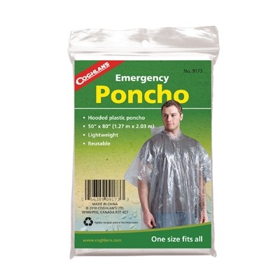 Coghlan's Emergency Poncho clear