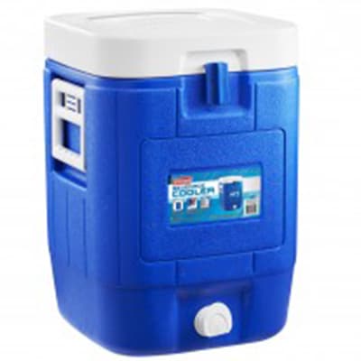 Coleman 5 Gallon 19L Square Beverage Cooler blue