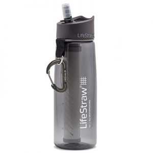 Lifestraw Go Bottle 2-Stage Filtration grey