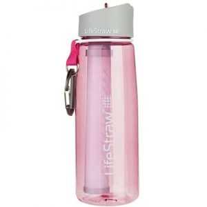 Lifestraw Go Bottle 2-Stage Filtration pink