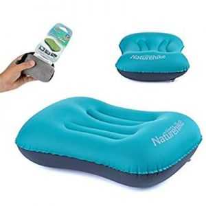 Naturehike Aeros Portable Inflatable Pillow turquoise blue