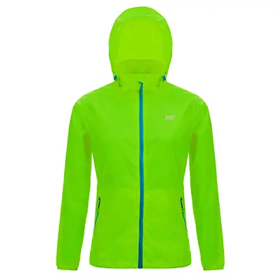 Mac In A Sac Neon Adult Jacket L green