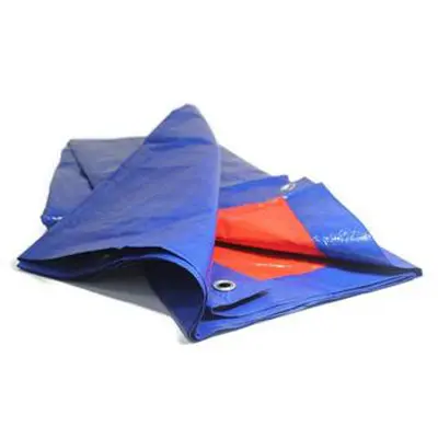 ODP 0500 Groundsheet 9' x 12' blue orange