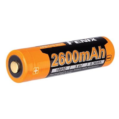 Fenix ARB-L18-2600 Rechargeable 18650 Li-ion Battery