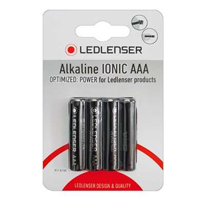 LED Lenser AAA Alkaline IONIC Batteries
