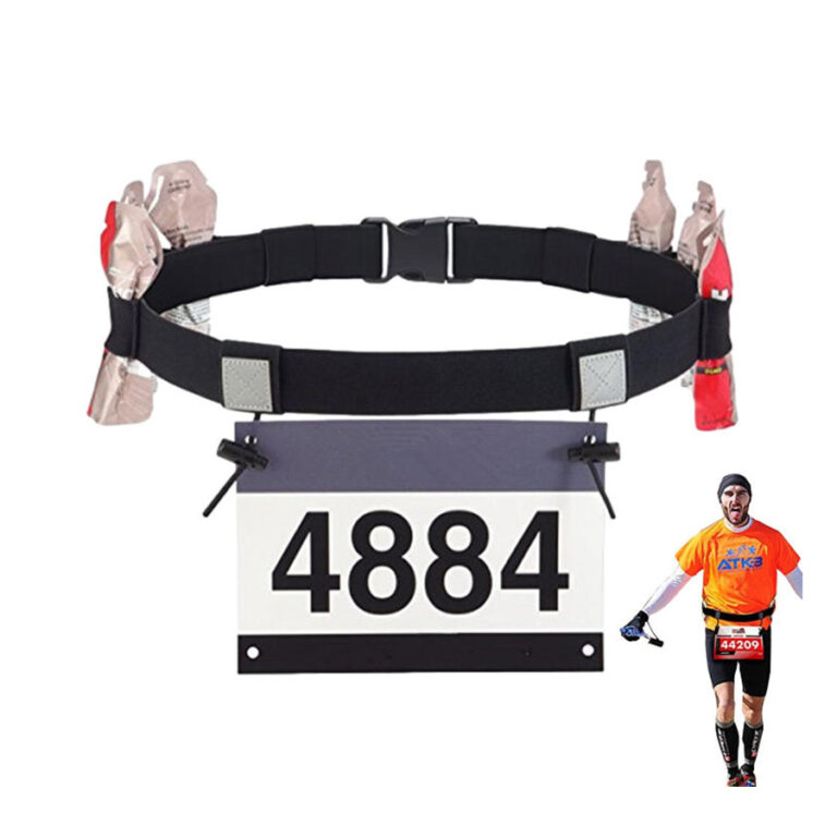 ODP 0517 Number Bib with Energy Gel Holder black