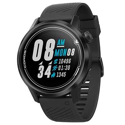 Coros APEX Premium Multisport GPS Watch 42mm black gray