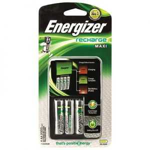 Energizer Recharge Maxi Charger 4AA 2000mAh