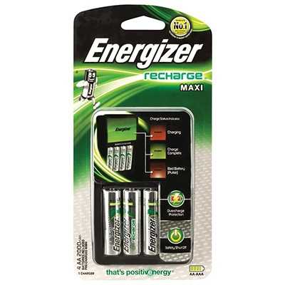 Energizer Recharge Maxi Charger 4AA 2000mAh