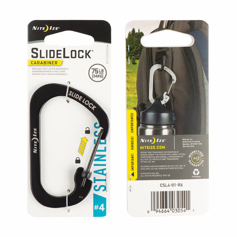 Nite Ize Slidelock Carabiner #4 black