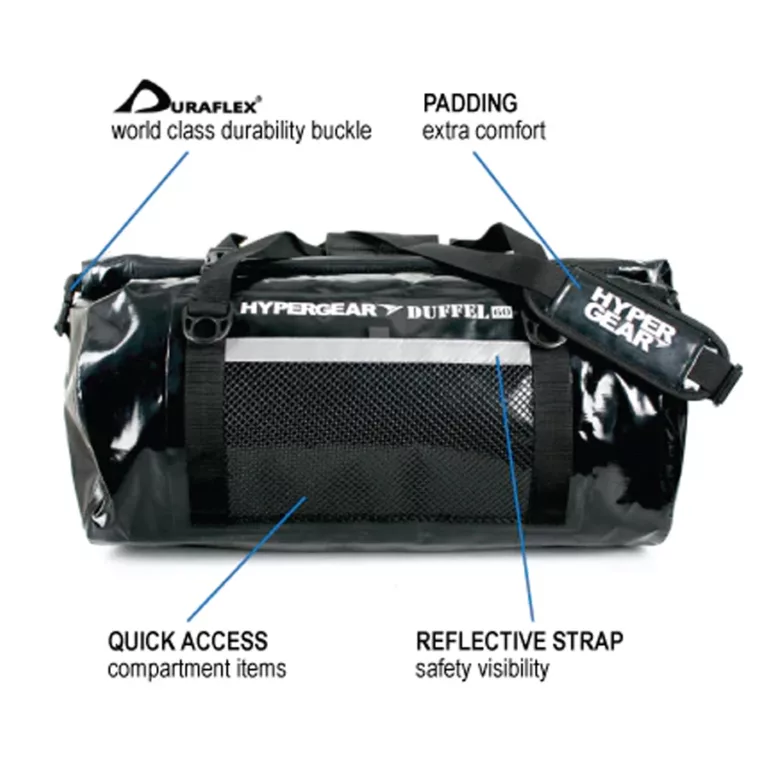 Hypergear Duffel 60L black