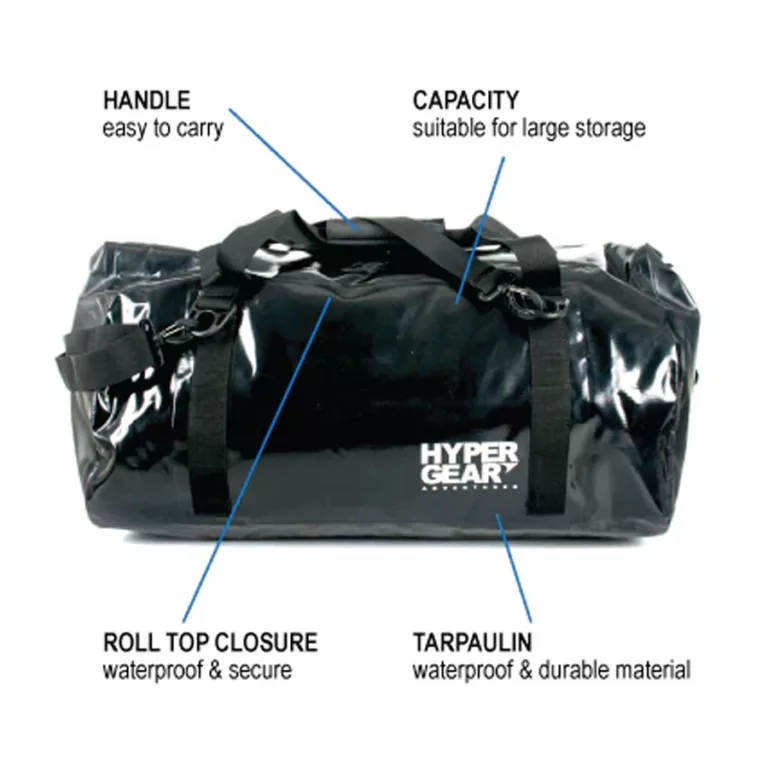 Hypergear Duffel 60L black
