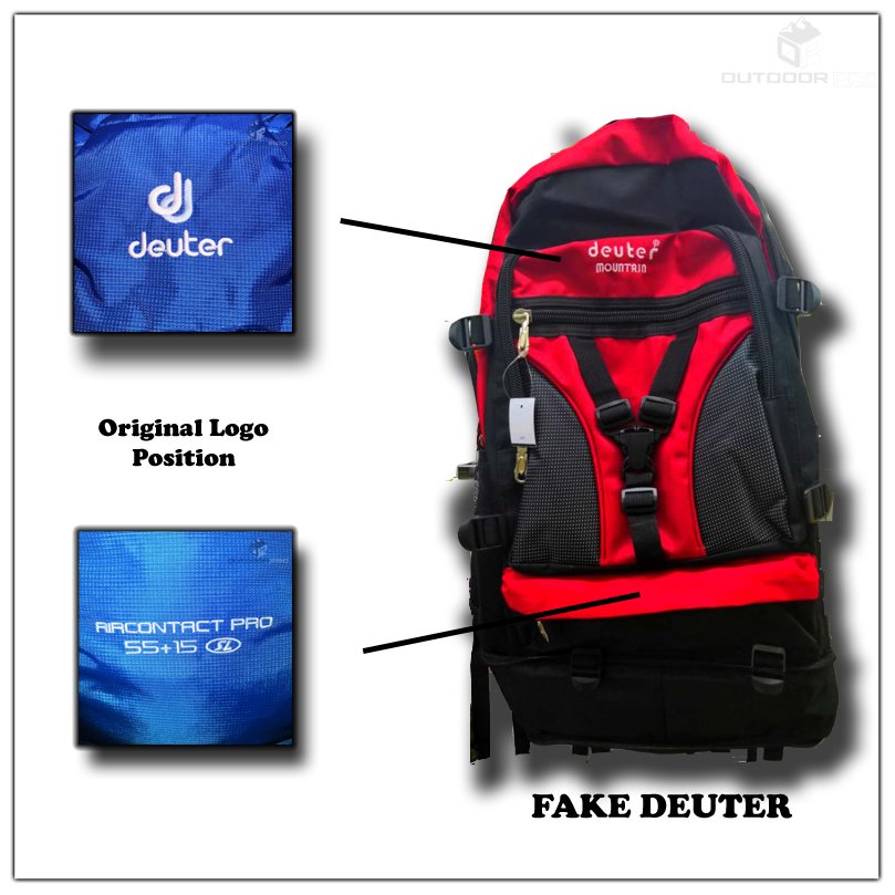 Deuter - Original VS Fake