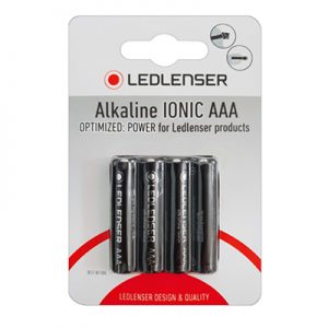 LED Lenser AAA Alkaline IONIC Batteries