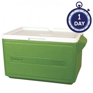 Coleman Cooler 48 Cans Party Stacker green