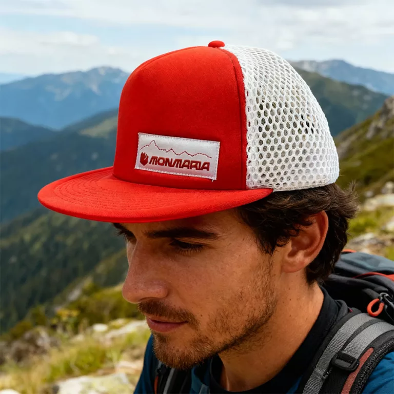 Monmaria 4 Peaks Snapback Hat