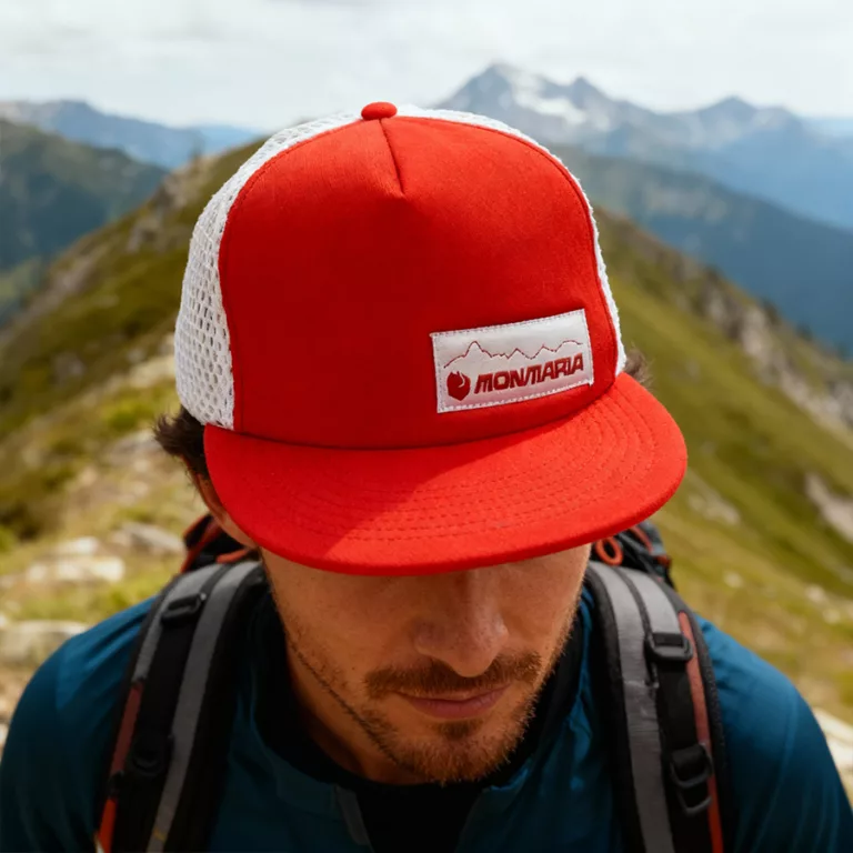 Monmaria 4 Peaks Snapback Hat