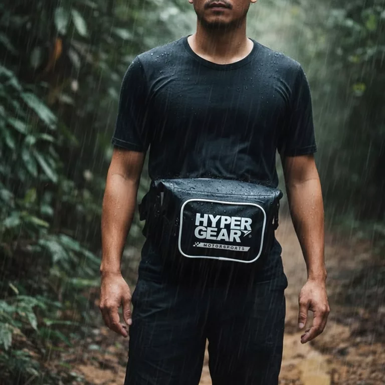 Hypergear Waist Pouch Medium motorsports black