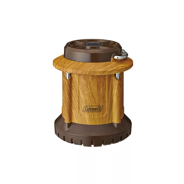 Coleman Batterylock Led Packaway Lantern natural wood