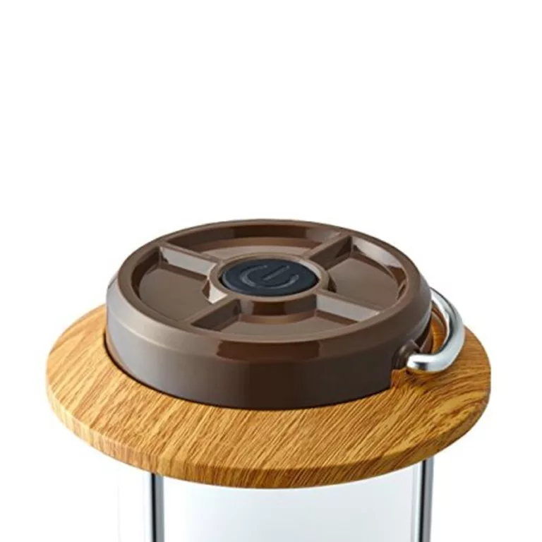 Coleman Batterylock Led Packaway Lantern natural wood