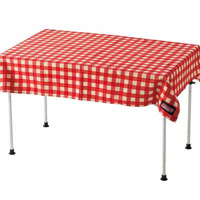 Coleman Table Cloth red check