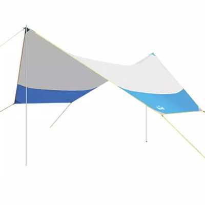 Hewolf 4-8P Outdoor Camping Tarp blue