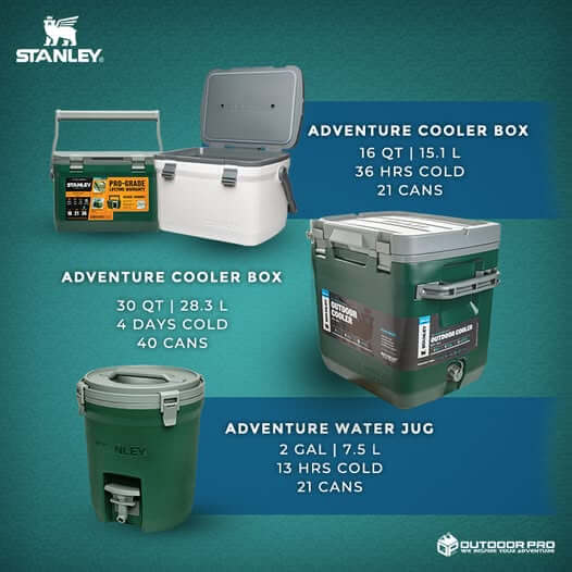 STANLEY COOLER BOX & JUG