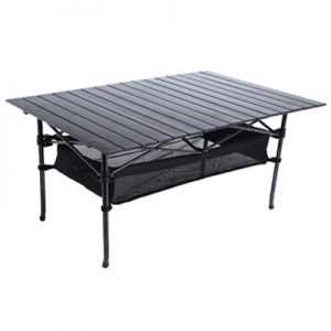 ODP 0603 6 Pax Foldable Aluminium Table black