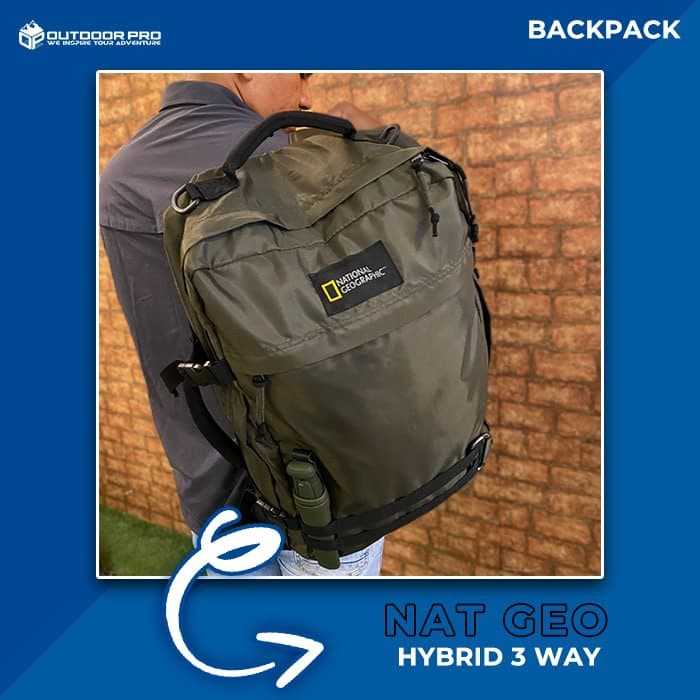 National Geographic Hybrid 3 Way Backpack
