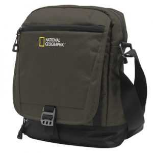 National Geographic Trail Utility Bag with Flap khaki