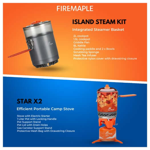 FIRE MAPLE STAR X2 VS FIRE MAPLE ISLAND STEAM KIT