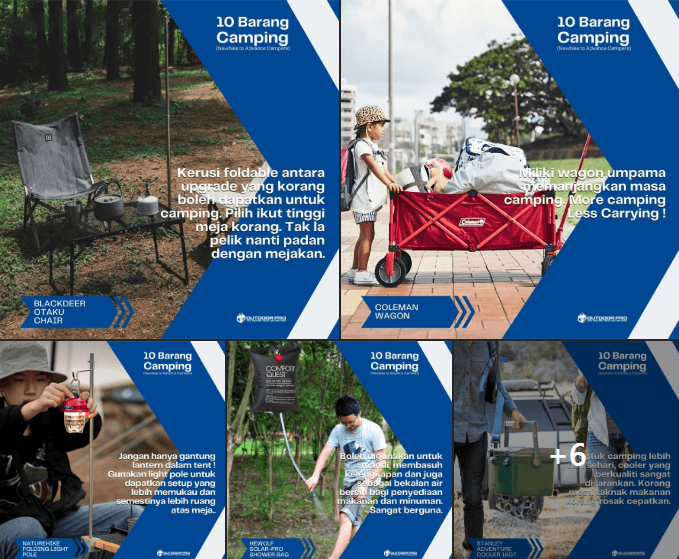 10 BARANG CAMPING YANG AKAN JADIKAN KORANG ADVANCE CAMPERS