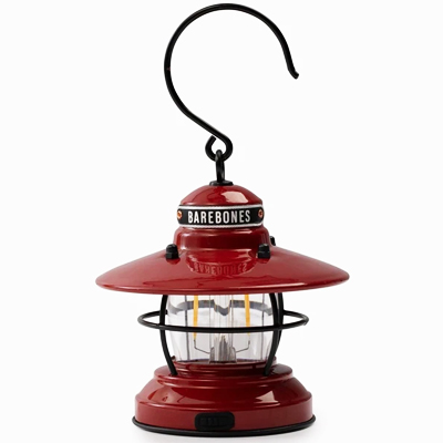Barebones Edison Mini Lantern red