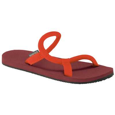Montbell Sock-On Sandals L brown brick orange red