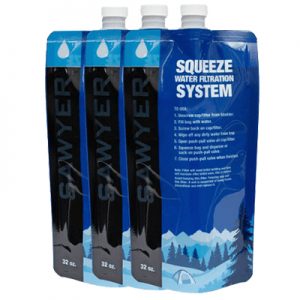 Sawyer 32oz Squeezable Pouch Set of 3