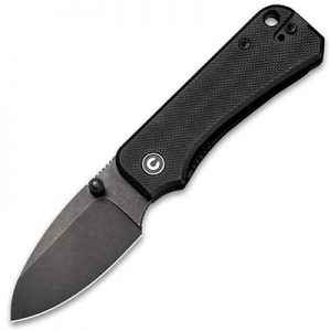 Civivi Baby Banter with Black Stonewashed Nitro-V Blade Black G10 Handle Folding Knife C19068S-2