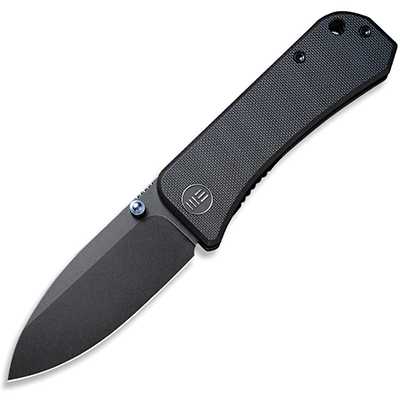 We Knife Banter Black Color G10 Handle Folding Knife 2004B