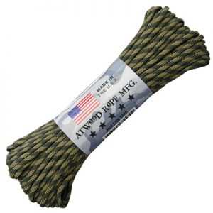Atwood Rope MFG Paracord 550 Type 7 Strands 100 Feet Command