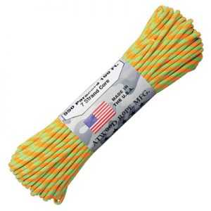 Atwood Rope MFG Paracord 550 Type 7 Strands 100 Feet Crush