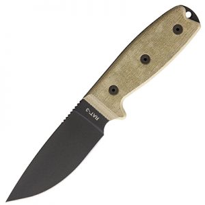 Ontario Knife Company RAT-3 Micarta Handle with Nylon Sheath