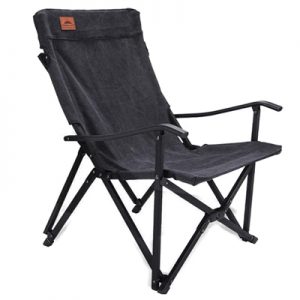 Campingmoon Foldable Camping Chair black
