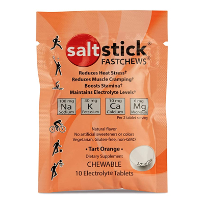Saltstick Fastchews 10 Tabs Orange