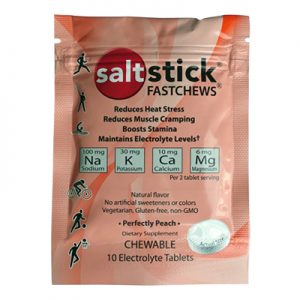 Saltstick Fastchews 10 Tabs Peach