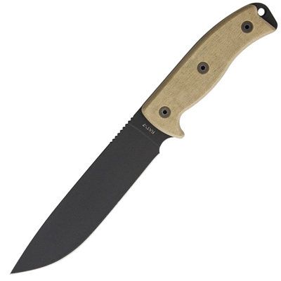 Ontario Knife Company RAT-7 Micarta Handle with Nylon Sheath