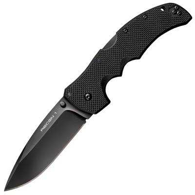 Cold Steel Recon 1 Spear Point Black Blade With Black G10 Handle Folding Knife