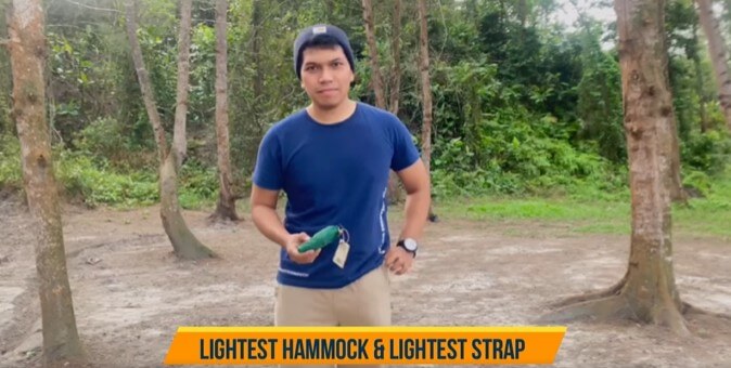 TICKET TO THE MOON LIGHTEST HAMMOCK & LIGHTEST STRAP