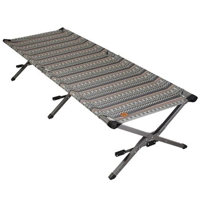 KZM Camping Cot gray