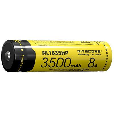 Nitecore 18650 3500mAh Li-ion Rechargeable Battery NL1835HP